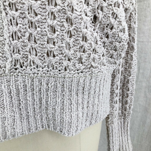 FREE PEOPLE Best Of You Loose Knit V-Neck Sweater - Picture 5 of 7